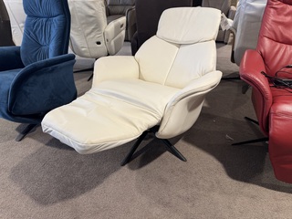 Relaxfauteuil, wit